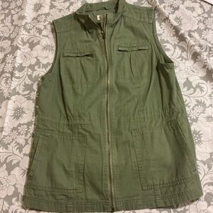 Merona Olive Green Vest
